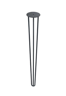 Leg Rei D8 x 710 mm, black