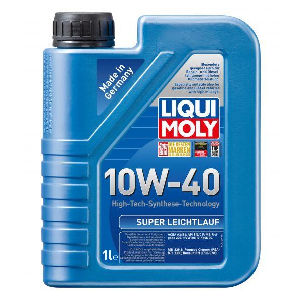 Variklio tepalas Liqui Moly Super Leichtlauf 10W-40, 1 l