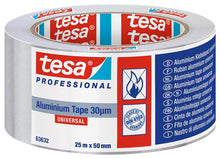 Taśma aluminiowa samoprzylepna, Tesa Universal, 25 m x 50 mm