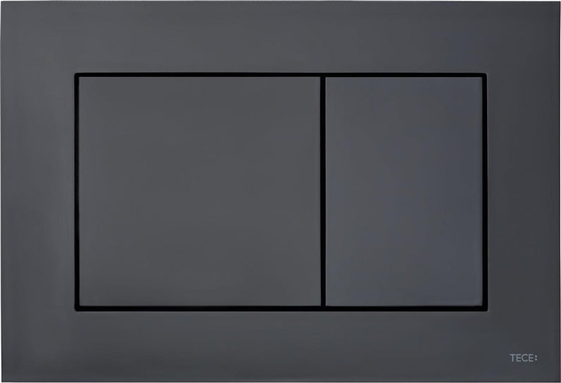 TECE 9240407 Black Dual Flush Plate
