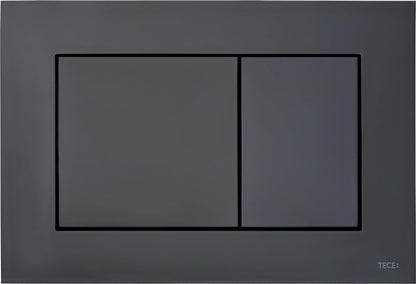 TECE 9240407 Black Dual Flush Plate