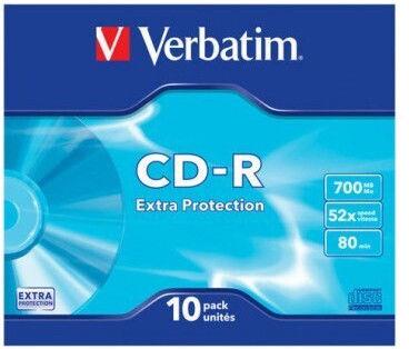 Płyty CD-R 700MB 10szt Verbatim 43415