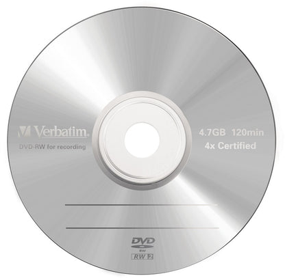 Diskai VERBATIM DVD-RW 4,7GB 4X 5 vnt.