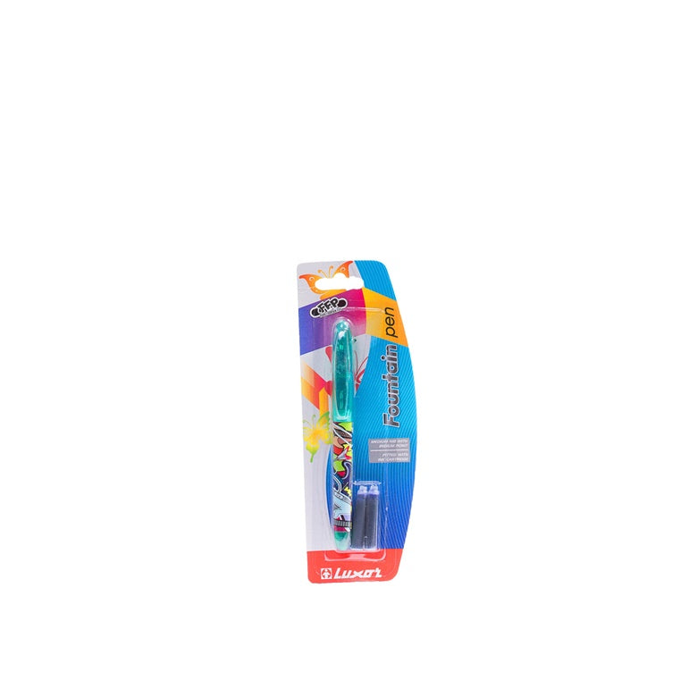 Pen with 2 cartridges