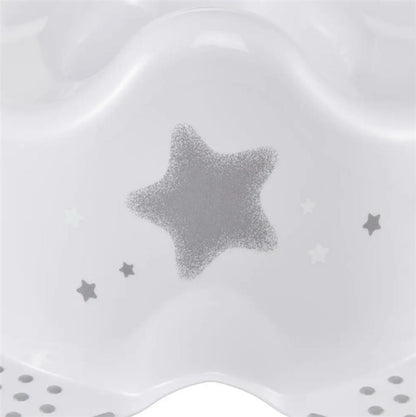 Nocnik dziecięcy Stars, antypoślizgowy, biały