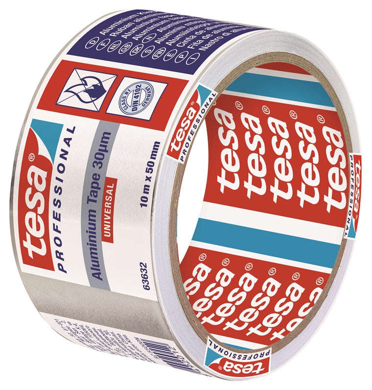 Taśma aluminiowa samoprzylepna, Tesa Universal, 10 m x 50 mm