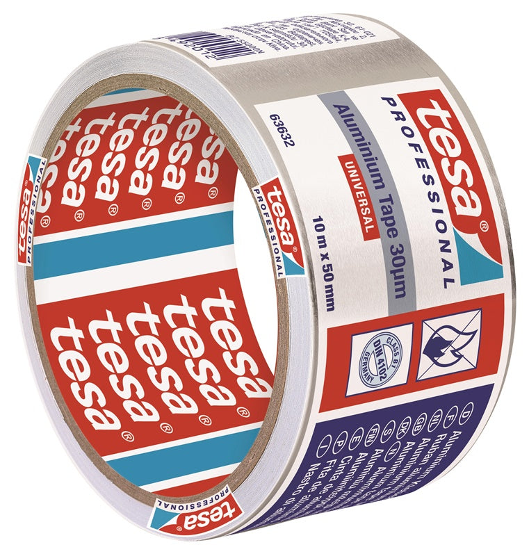 Taśma aluminiowa samoprzylepna, Tesa Universal, 10 m x 50 mm