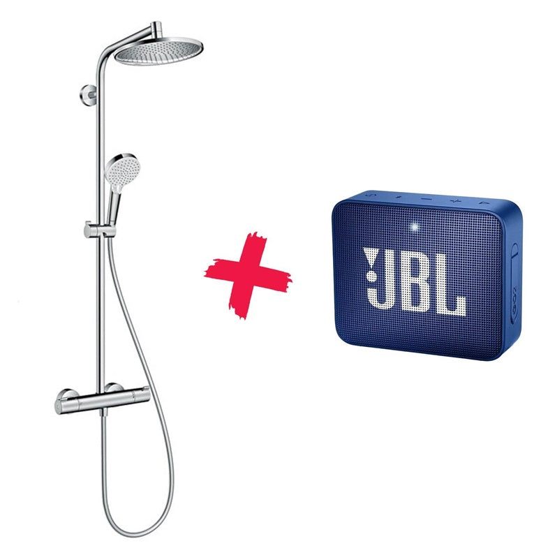 Zestaw prysznicowy termostatyczny Hansgrohe 26781000 + JBL