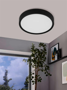 Eglo flush mount light, LED, 14.6W, 3000K, 1600lm, Ø34.