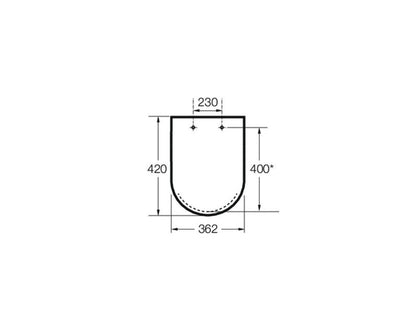DANGTIS UNITAZO ROCA MERIDIAN A8012AC00B