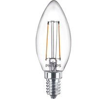 PHILIPS LED bulb, B35, E14, 2 W, 250 lm, 2700 K