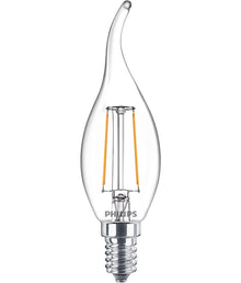 Żarówka LED PHILIPS, B35, E14, 2 W, 250 lm, 2700 K