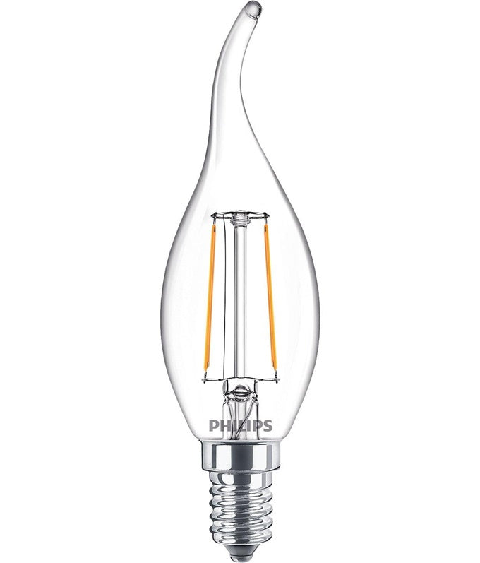 Żarówka LED PHILIPS, B35, E14, 2 W, 250 lm, 2700 K