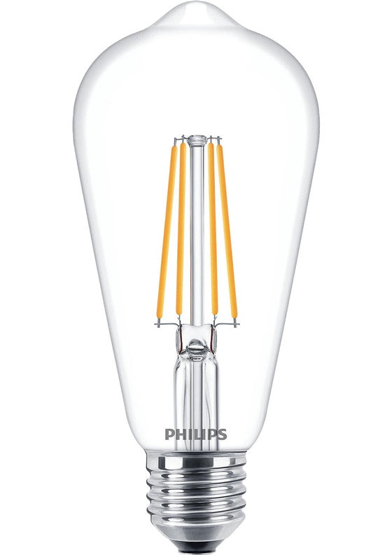 Lemputė Philips LED filamentinė, ST64, E27, 7W,806 lm,2700 K