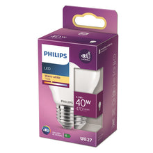 Philips LED bulb, P45, E27, 4.3W, 470lm, 2700K