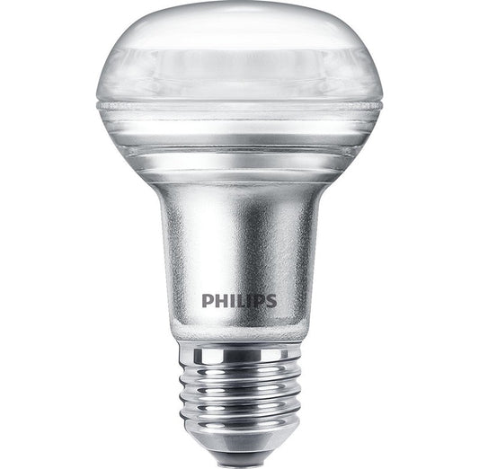 Lemputė Philips LED, R63, E27, 4,5 W, 410 lm, 2700 K, DIM