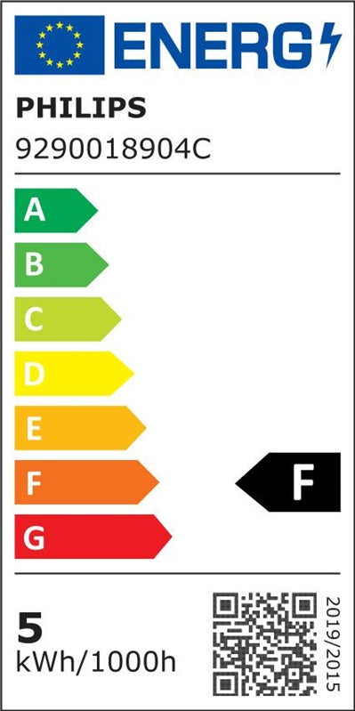 LED lempa Philips Fil P45, 4.3W, E14, 2700K, 470lm, skaidri