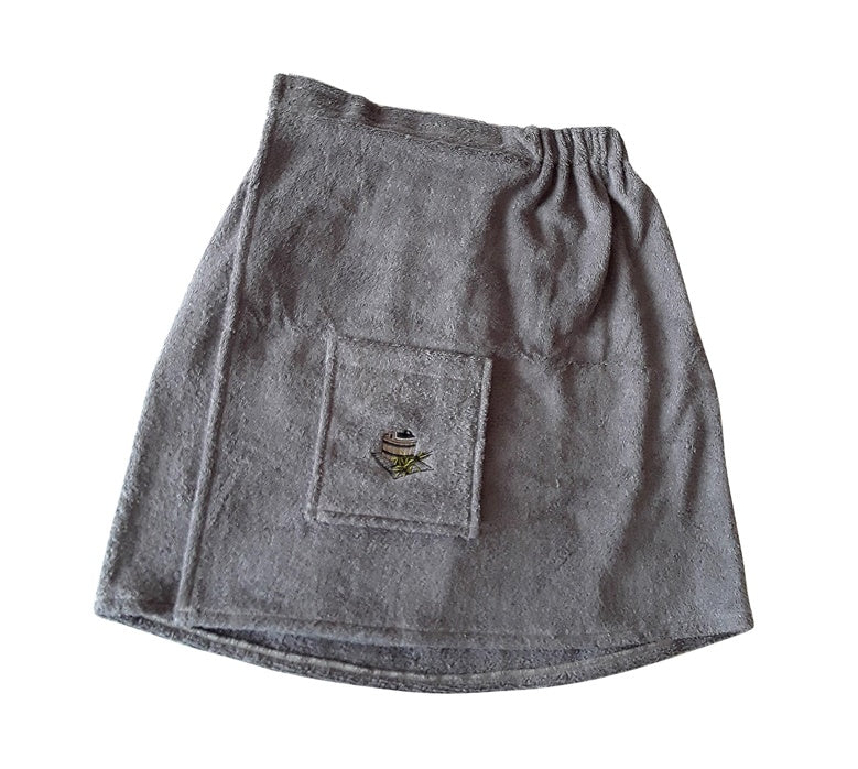 Sauna apron grey 55x150 NAMŲ TEKSTILĖ