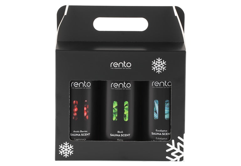 Sauna Fragrance Set RENTO, 3 × 400 ml