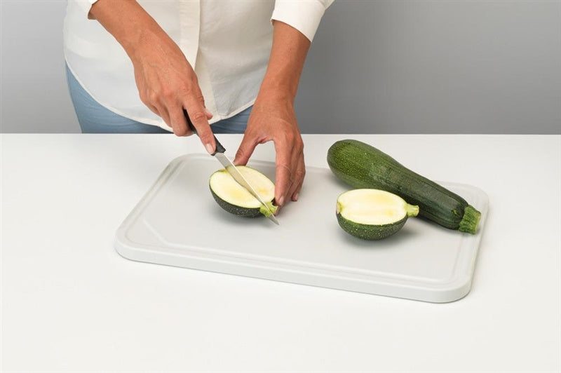 Brabantia cutting board, grey, 26.9 cm x 43 cm