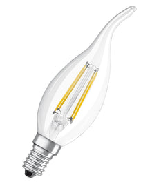 LED lamp Osram Filament, BA35, 4W, E14, 2700K, 470lm
