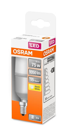 Osram LED Bulb, S15, 2700 K, E14, 10 W, 1055 lm