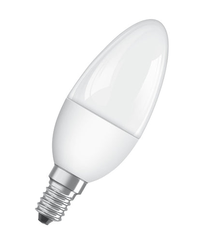 Żarówka LED Osram, B35, 5W, E14, 827, 470lm, ściemnialna, matowa