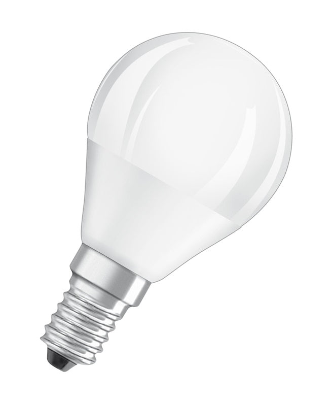 LED lemputė Osram, P45, 4.5W, E14, 827, 470lm, dim, mat
