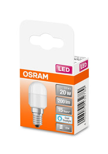 LED lemputė OSRAM, T26, E14, 2,3 W, 200 lm, 6500 K