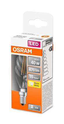 LED bulb OSRAM, BW35, E14, 4 W, 470 lm, 2700 K