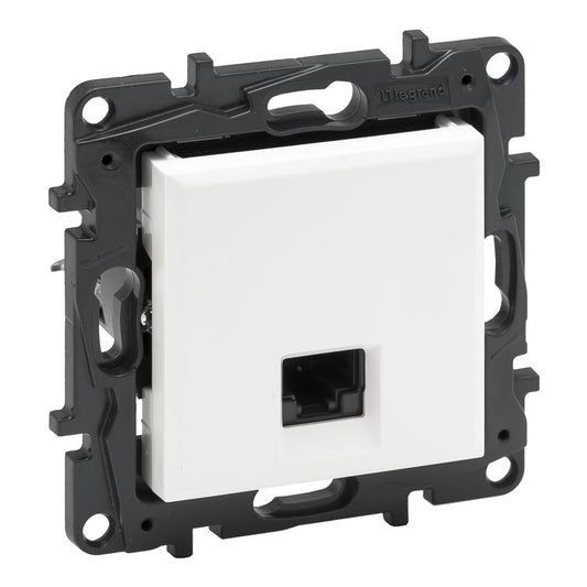 Kompiuterio lizdas LEGRAND NILOE STEP, CAT6, baltas
