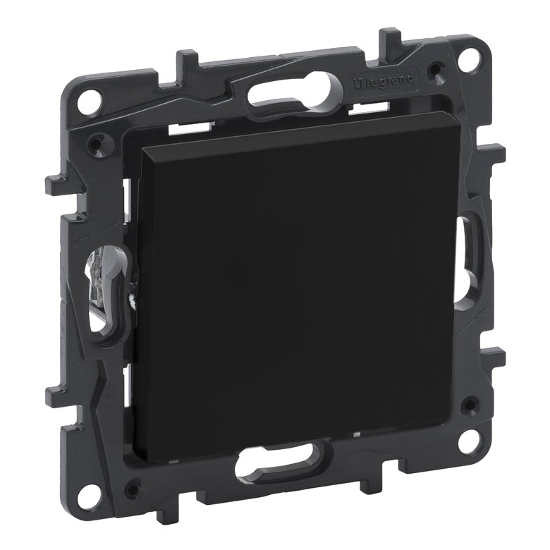 Changeover switch LEGRAND NILOE STEP, black