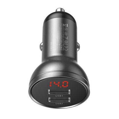 Charger Car 4.8A 2xUSB LED 24W