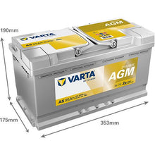 Akumulator Varta AGM G14, 95 Ah, 850 A, 12 V