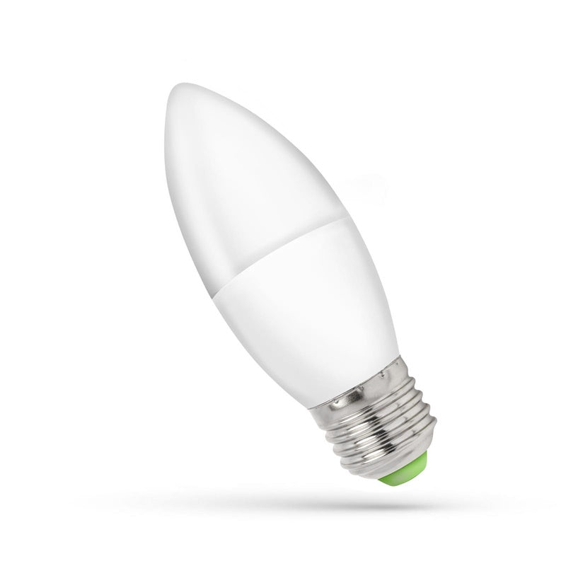 Spectrum LED Bulb, B35, E27, 6W, 520LM, 3000K