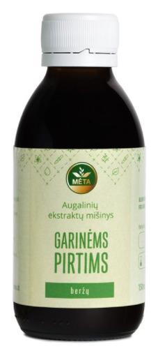 Ekstrakt brzozowy do łaźni parowej MIĘTA, 150 ml