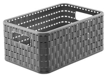 Pojemnik ROTHO, 6 l, szary, 28×18,5×12,6 cm