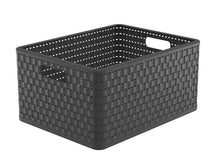 Storage Box ROTHO, 28 l, grey, 43×33×21.5 cm