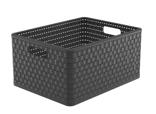 Storage Box ROTHO, 28 l, grey, 43×33×21.5 cm