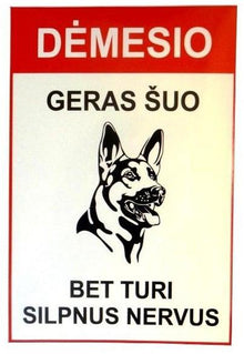 Lipdukas GERAS ŠUO, LIP049