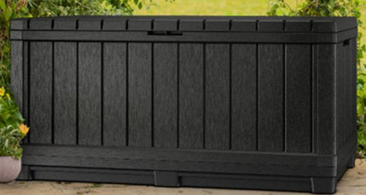 Plastikowa skrzynia KENTWOOD, 350 l, brązowa