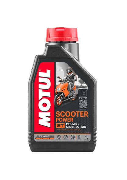 Motorcycle engine oil MOTUL SCOOTER POWER 2T, 1 l