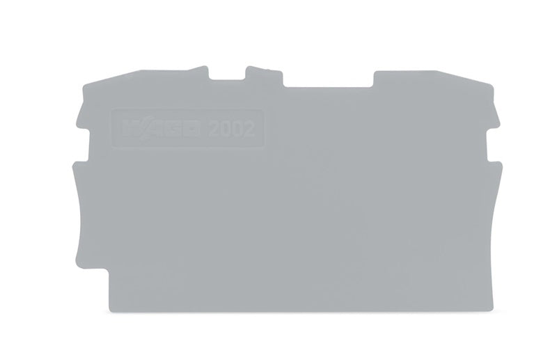 Tarpinė ir galinė plokštelė 2002-1291 Wago gnybtams