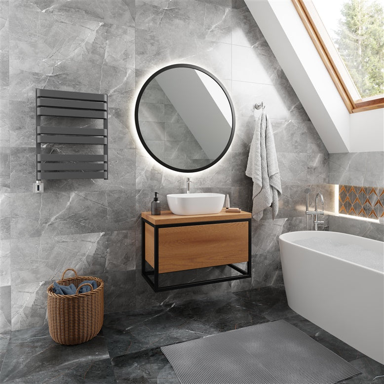 Electric Towel Radiator WARP T BOLD 50 x 65.5cm