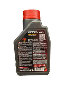 Car engine oil MOTUL X-CLEAN, 5W-30, 1 l
