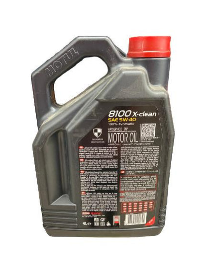 Car engine oil MOTUL X-CLEAN, 5W-40, 4 l