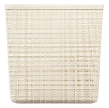 Daiktadėžė CURVER JUTE, 17 l, kreminė, 28×28×27 cm