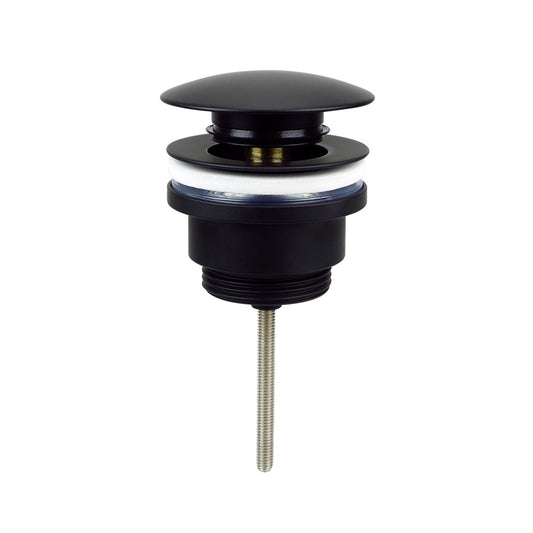 Sink pop-up waste CLICK-CLACK 2311, black