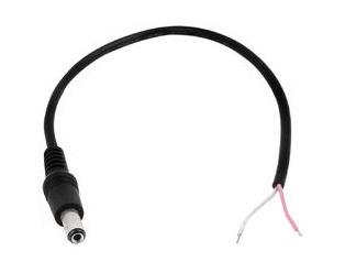 DC 5.5/2.1 POWER PLUG FOR RGB STRIP CONTROLLER