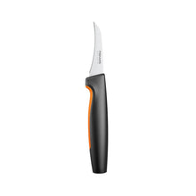 Lenktas daržovių skutimo peilis FISKARS